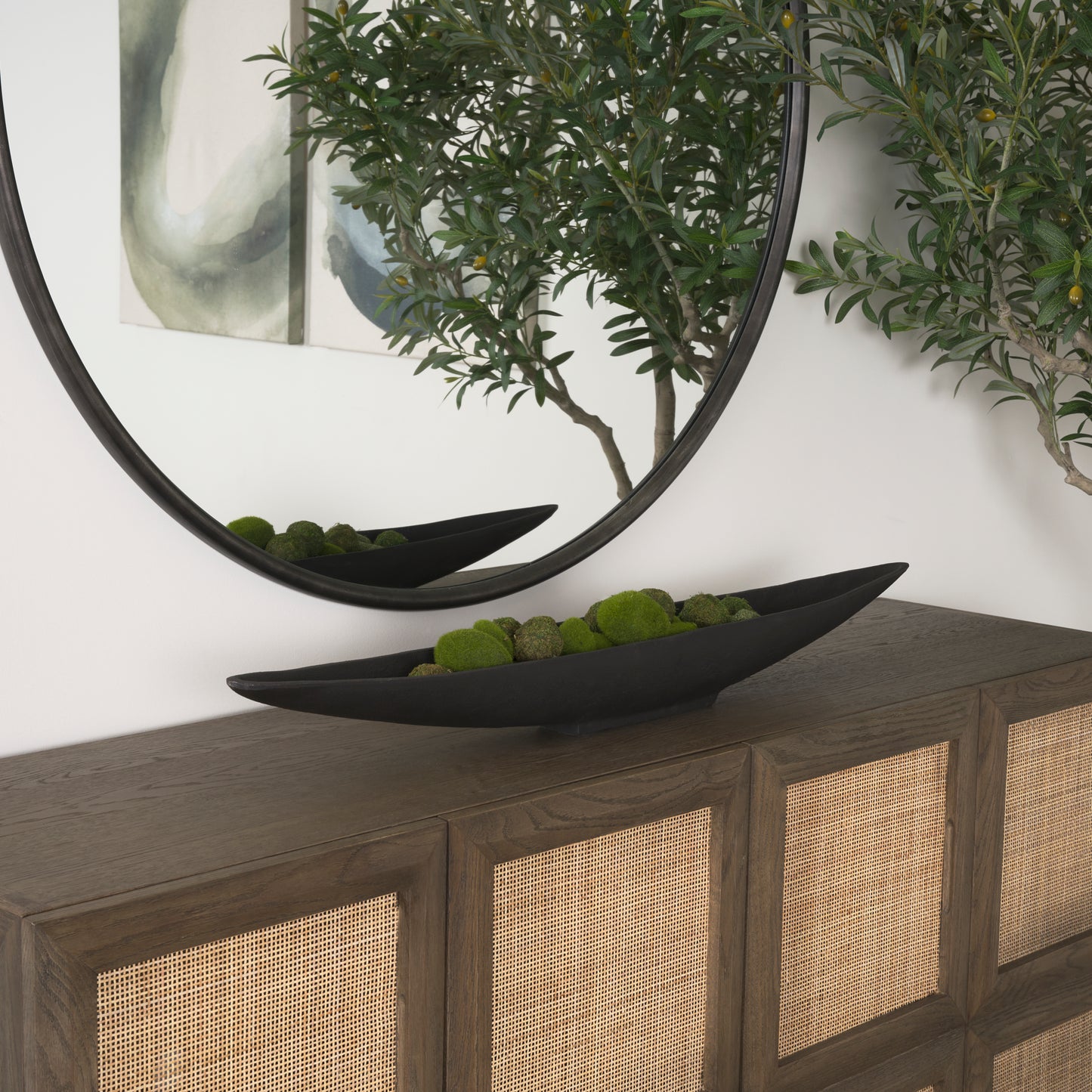 Piero Decorative Bowl | Black Large