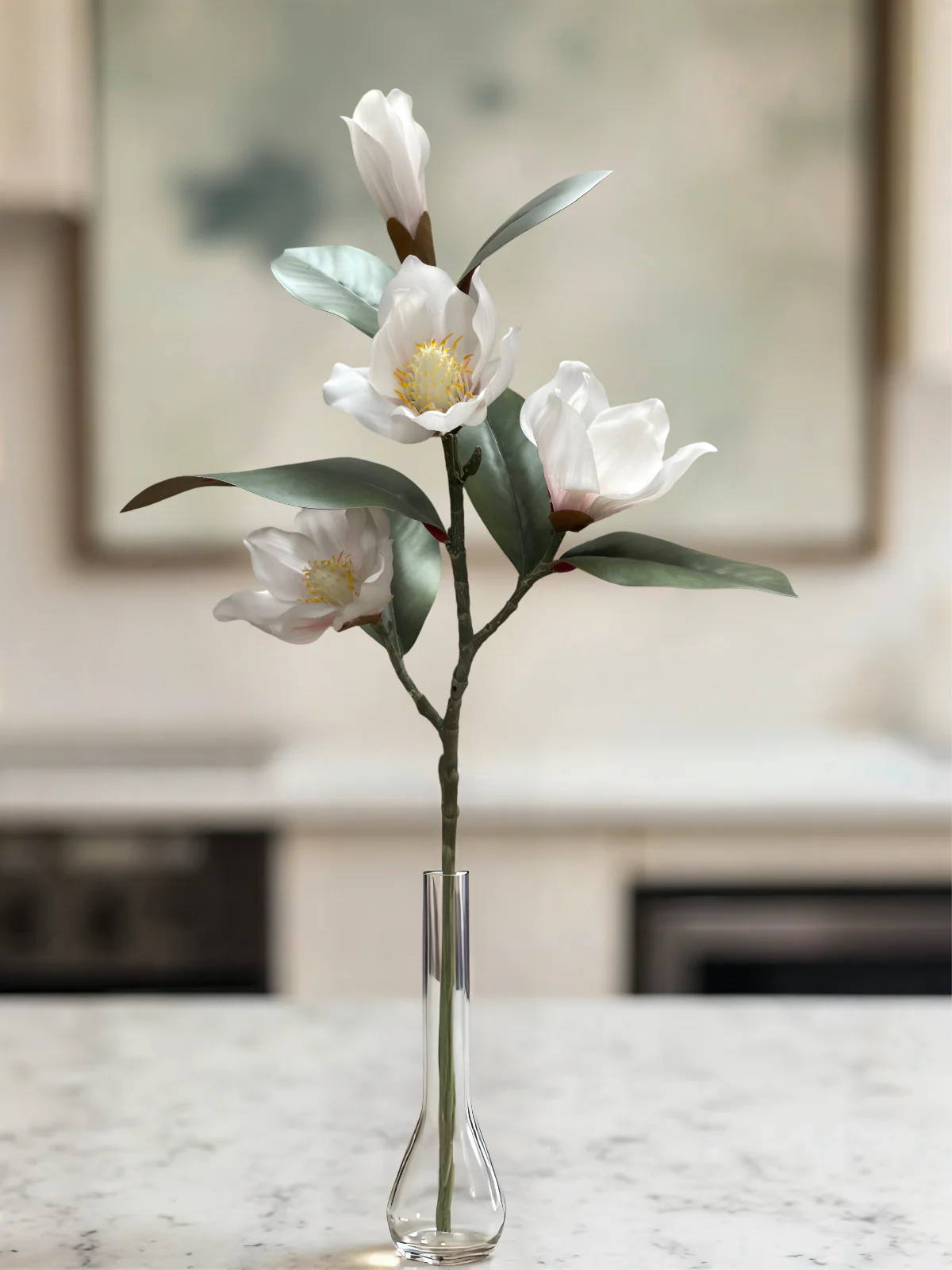 26" FRESH TOUCH WHITE MAGNOLIA SPRAY - Magnolia Lane co. Home + Garden + Gift