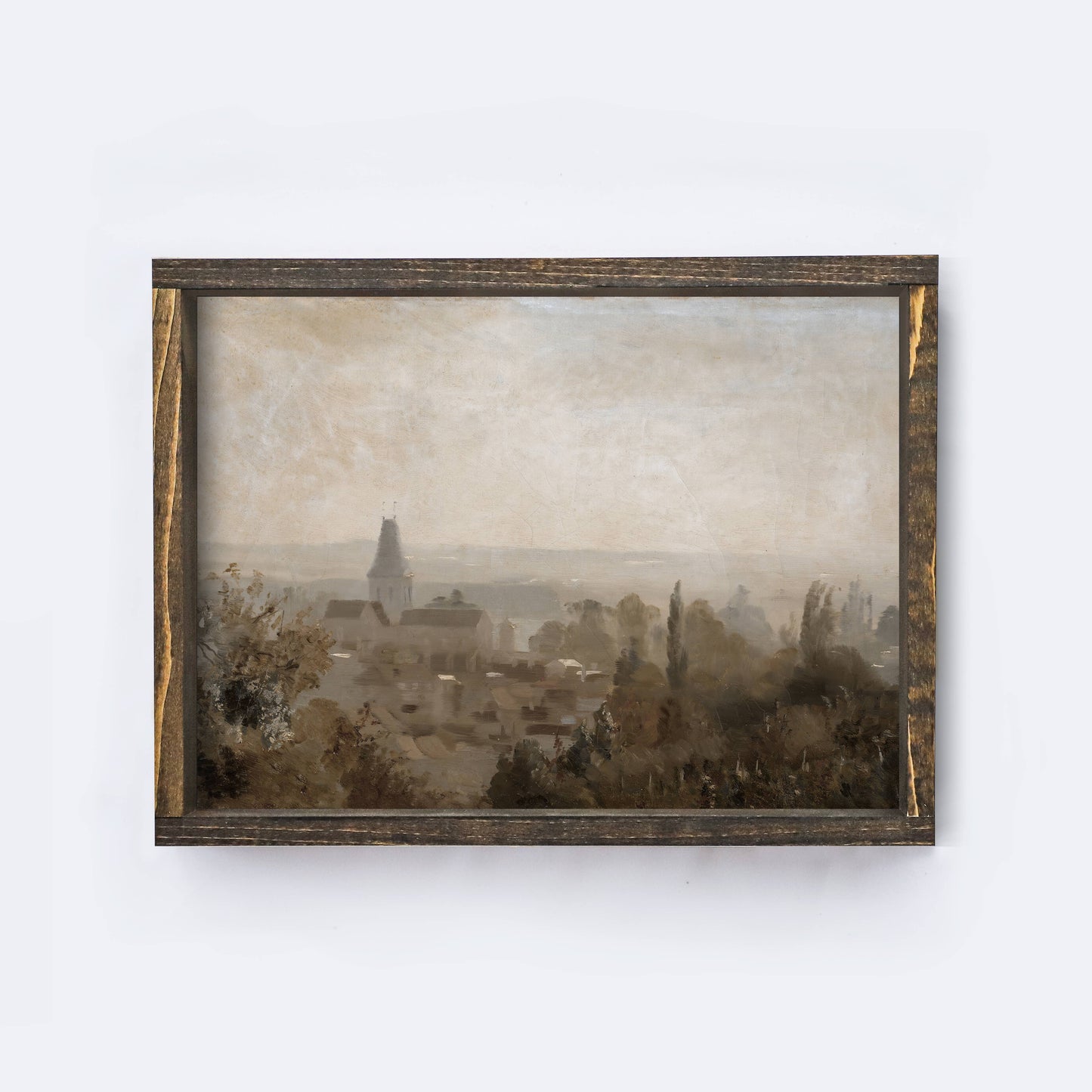 Vintage European City Painting A265 - Magnolia Lane co. Home + Garden + Gift