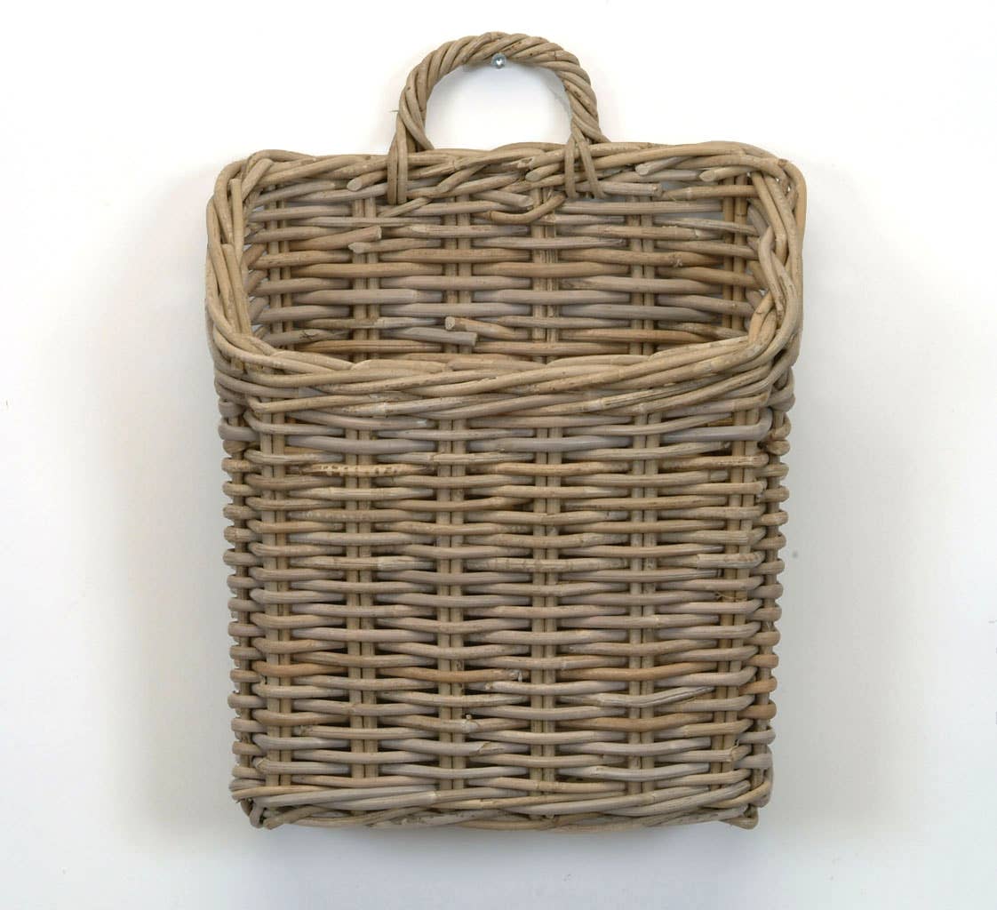 Wall Basket Kubu Rattan