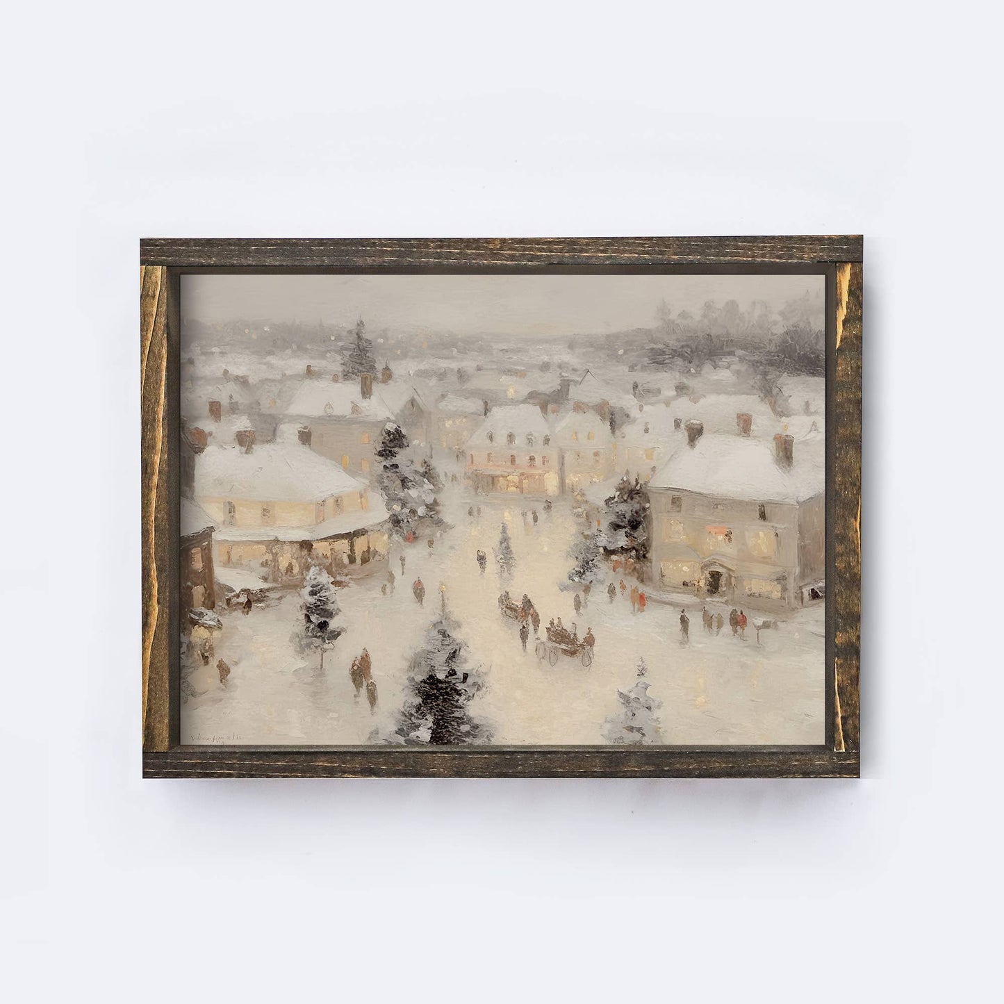 Vintage Christmas Market | Christmas Wood Sign A252