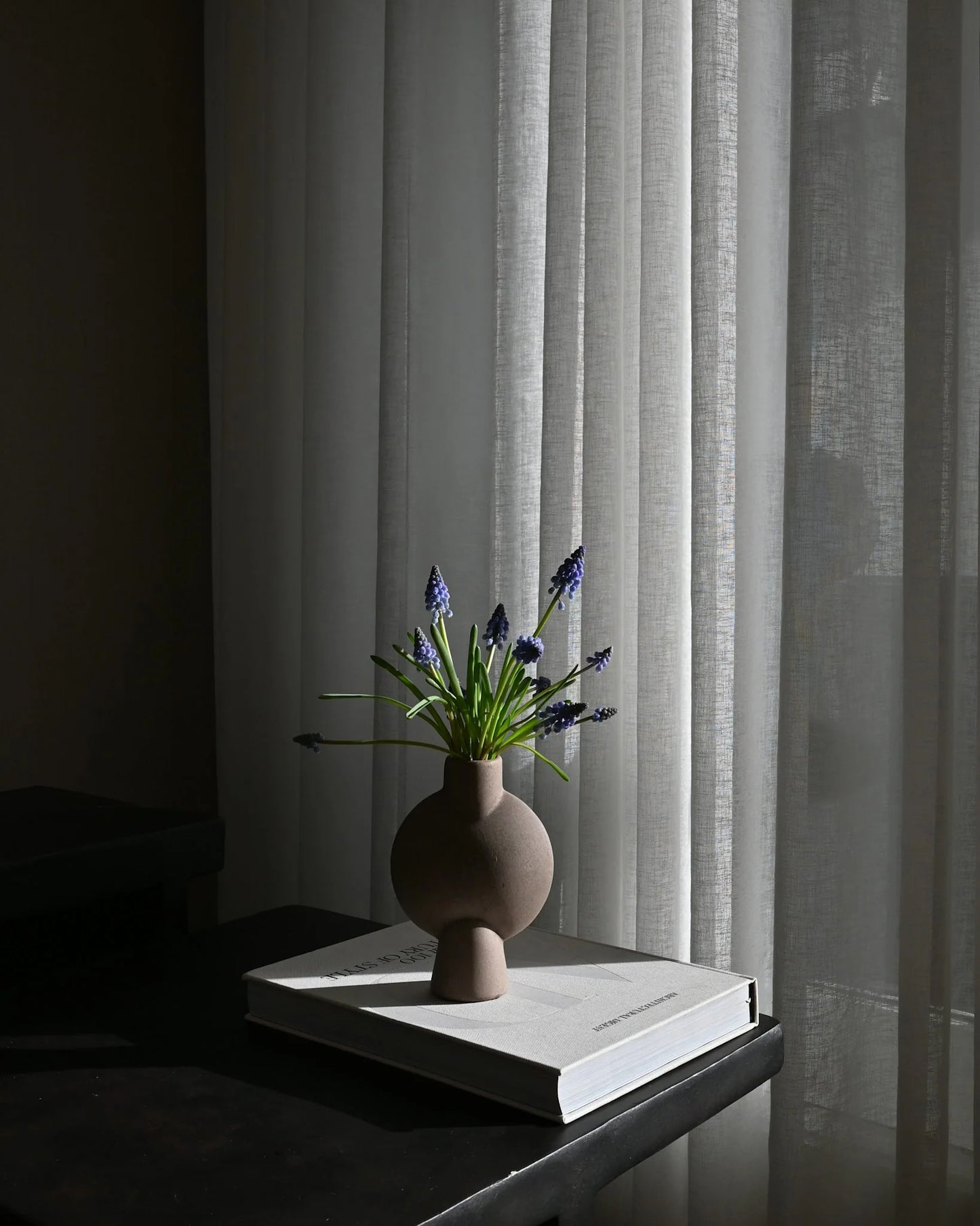 Sphere Vase Bubl, Mini - Taupe