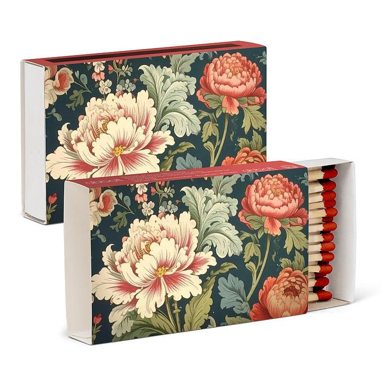 Lush Floral Matches. 45 Sticks