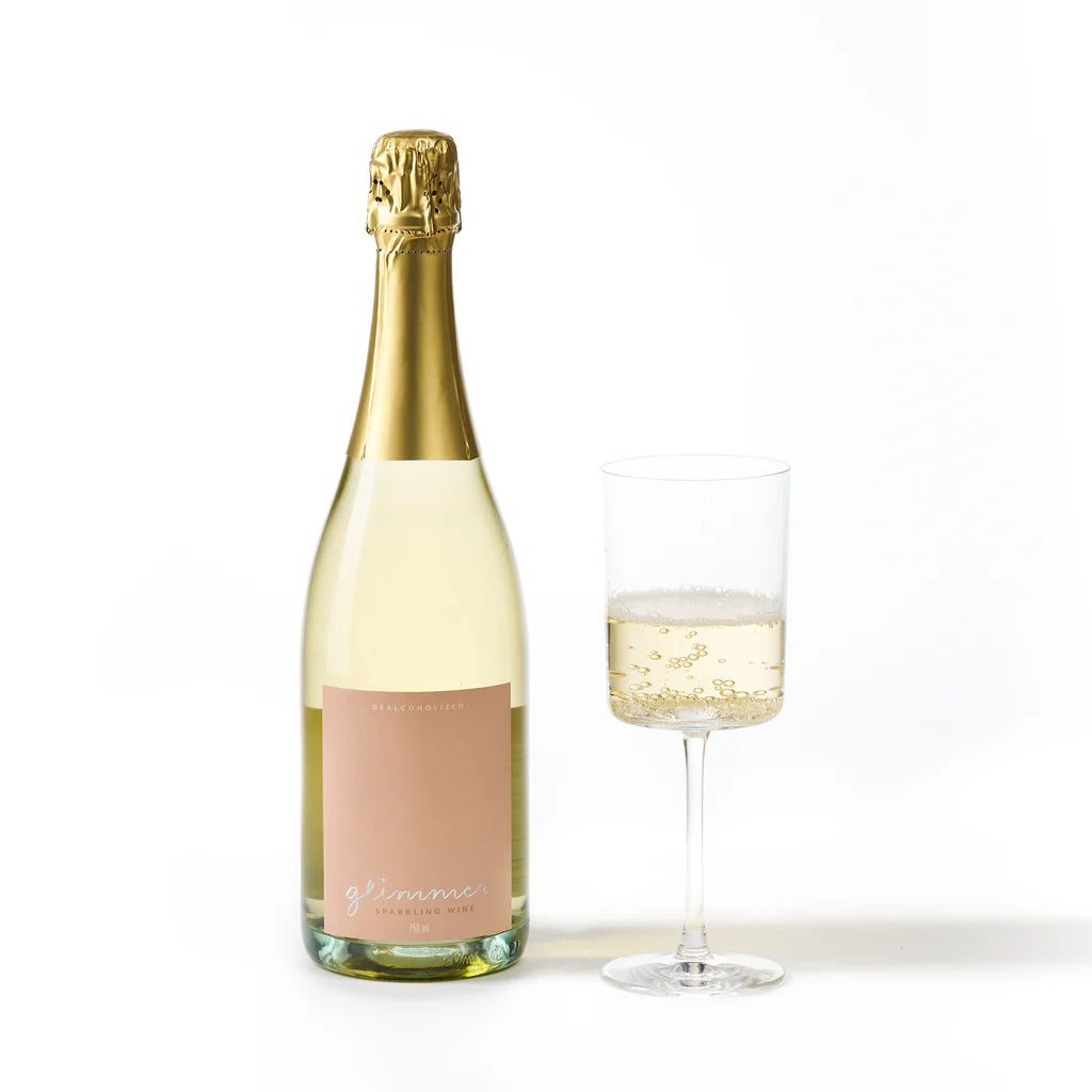 Glimmer Sparkling Wine + Stone Wine Bucket GIFT | Non Alcoholic