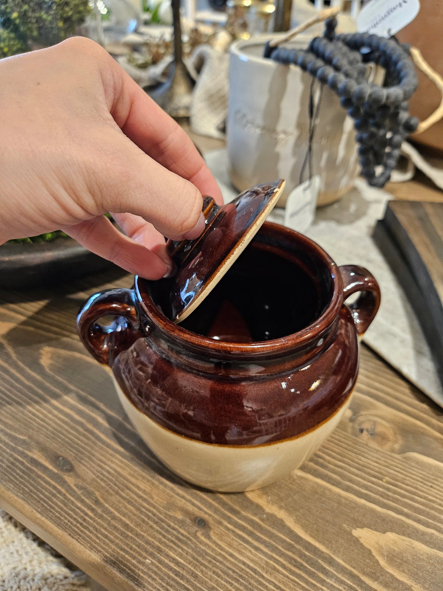 Multi Colour mini handle Lid Pot