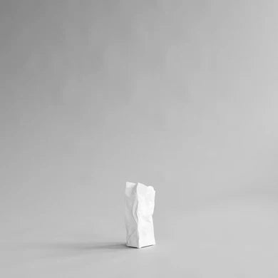 Kami Vase, Mini - Bone White