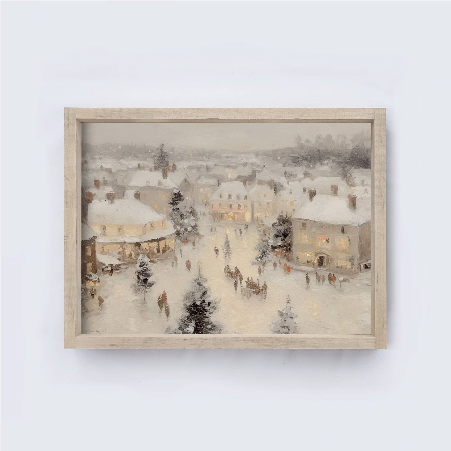 Vintage Christmas Market | Christmas Wood Sign A252