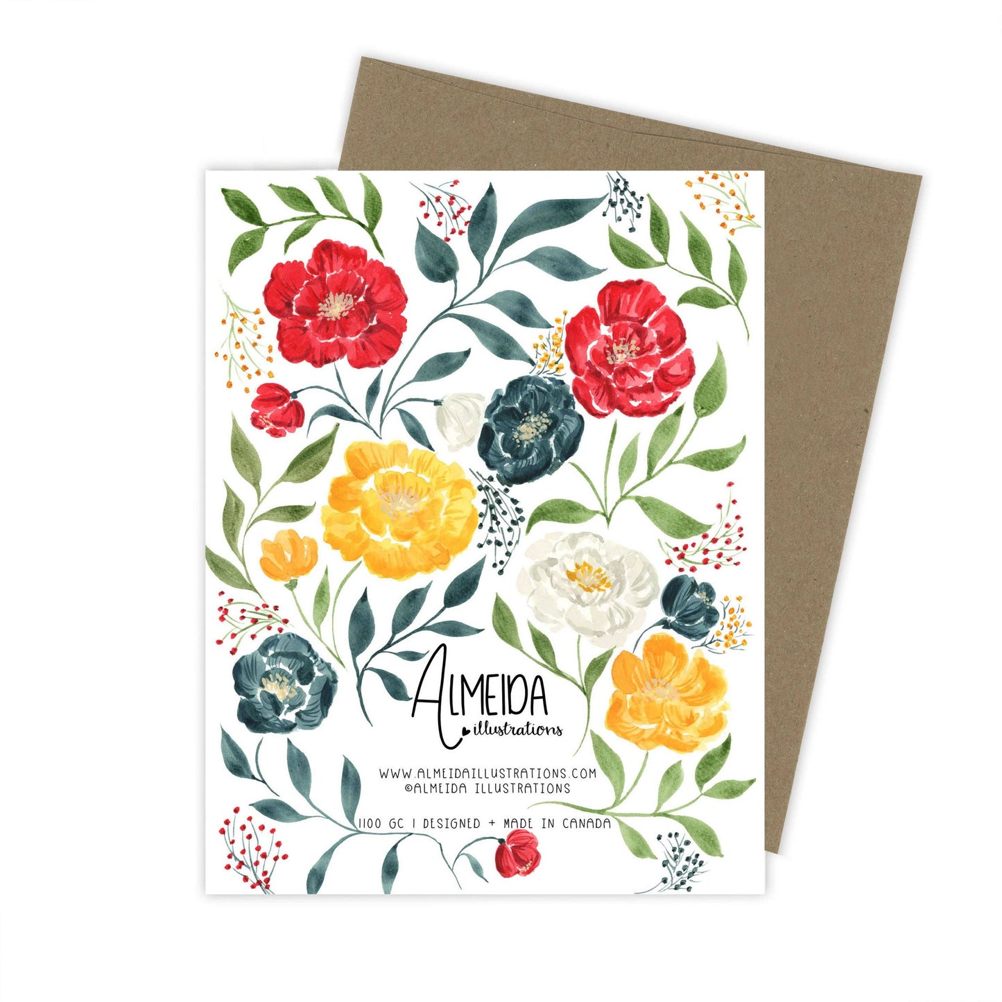 Color Pop Florals Card | Everyday Card