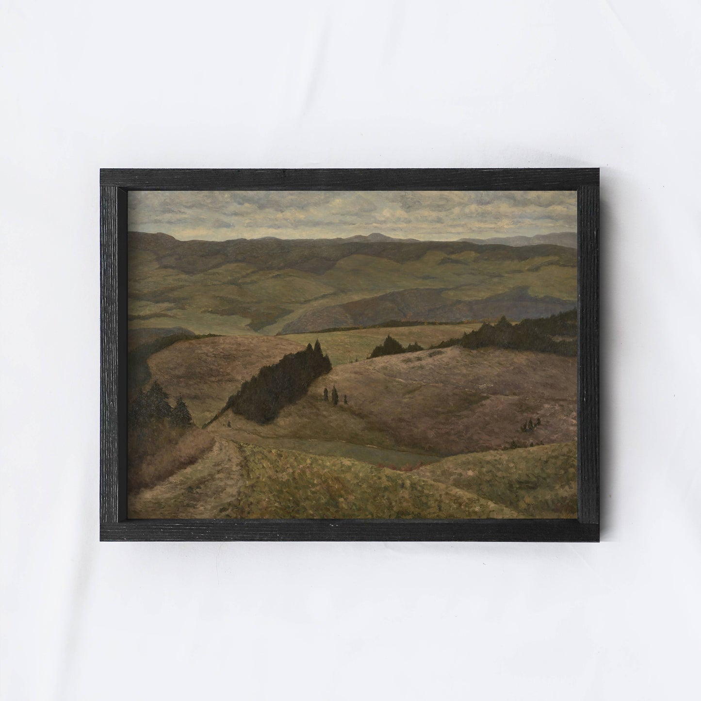 Vintage Landscape Painting | Vintage Framed Art A268