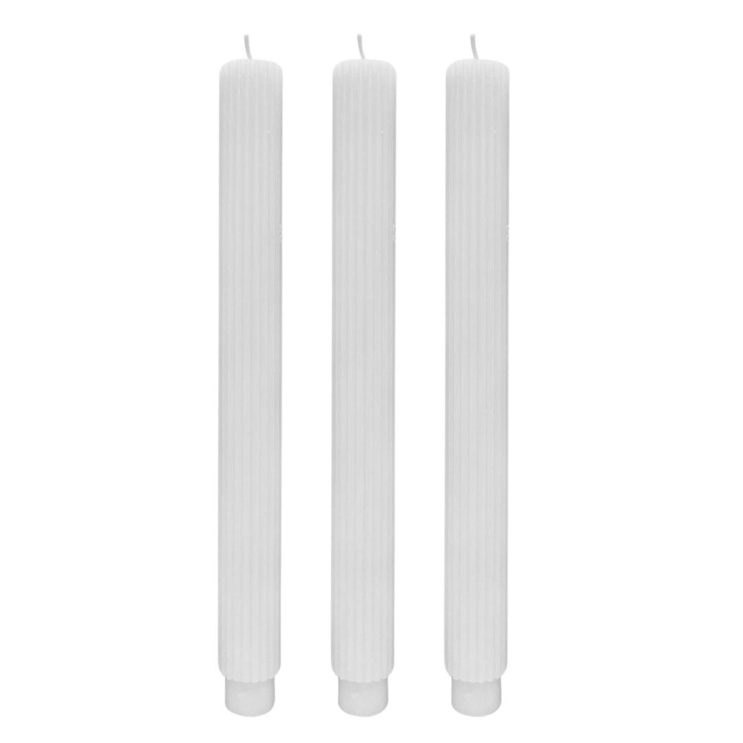 *NEW* Fluted Taper Candles, Set of 3 - Home Decor & Gifts