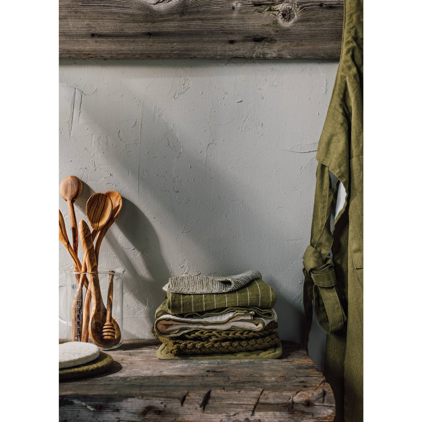 Olive Branch Double Weave Dishtowels | Set of 2