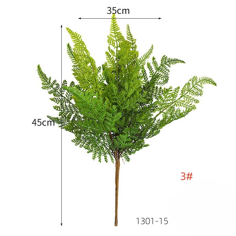 Artificial Fern leaves vase filler succulent branches
