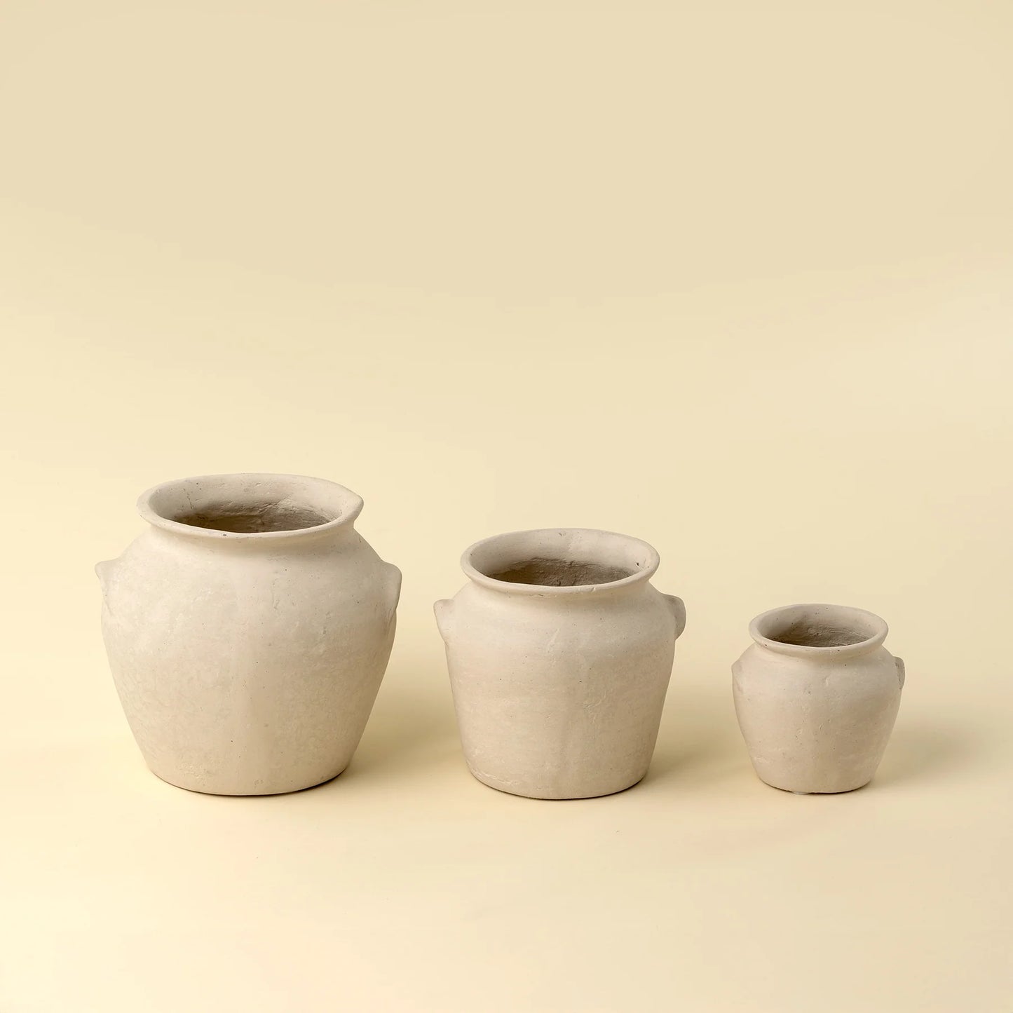 Milos Paper Mache Urn | Three Sizes