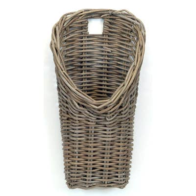 WALL BASKET KUBU GREY