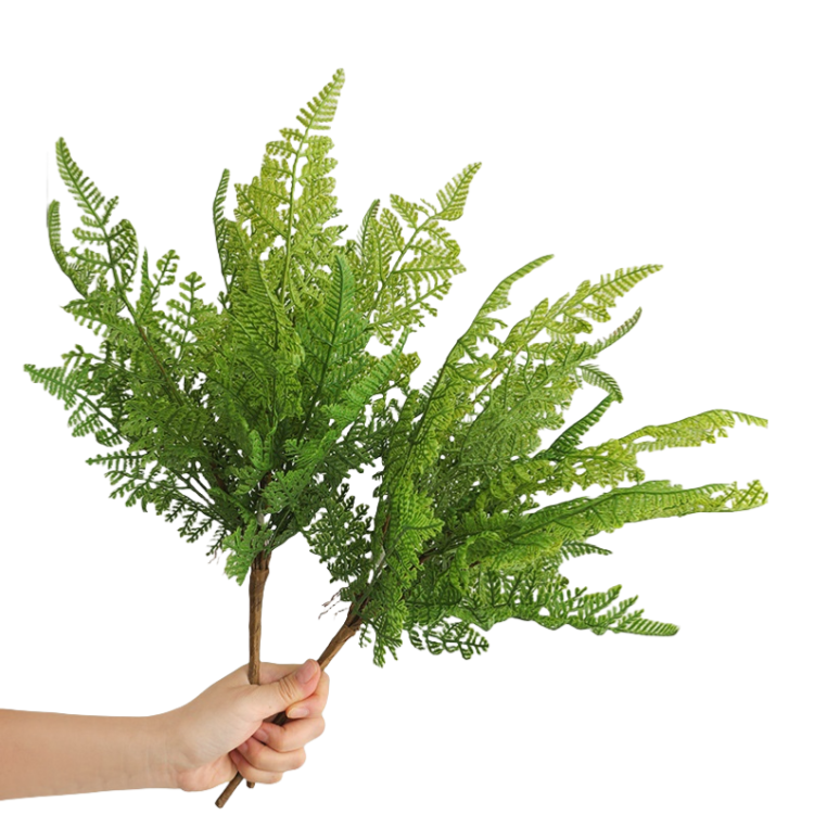 Artificial Fern leaves vase filler succulent branches