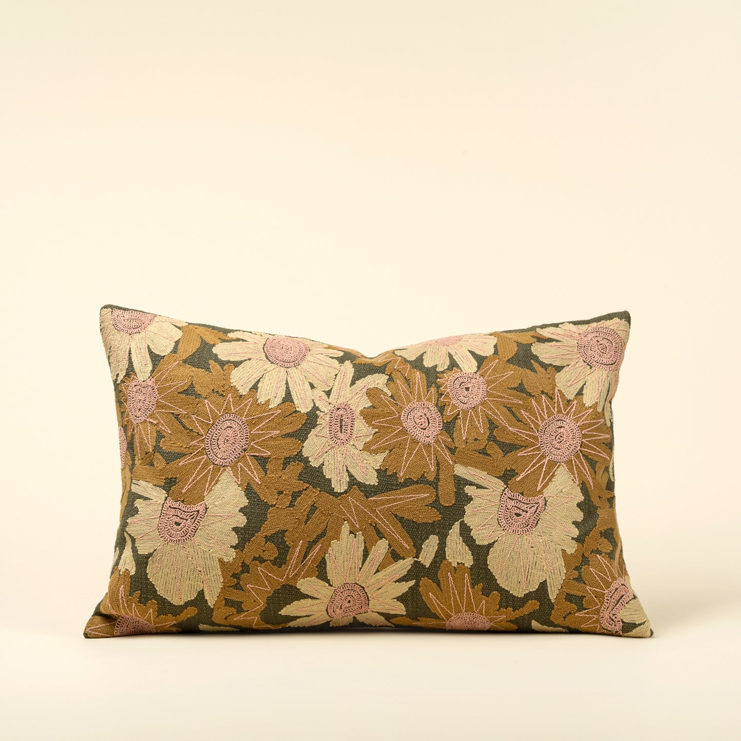 16x24 Flower Grove Embroidered Pillow - Magnolia Lane co. Home + Garden + Gift
