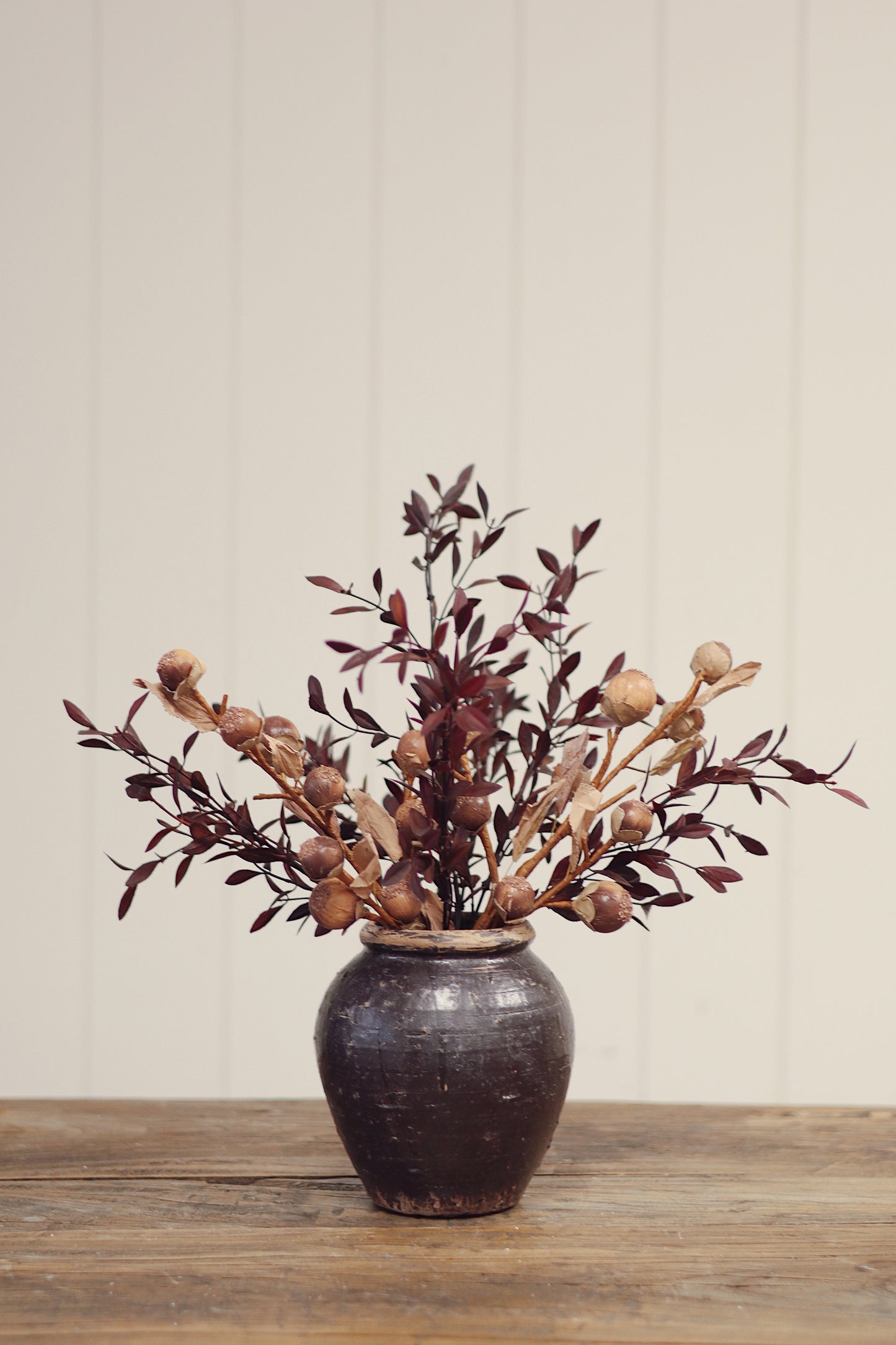 Willow Leaf Spray, Plum