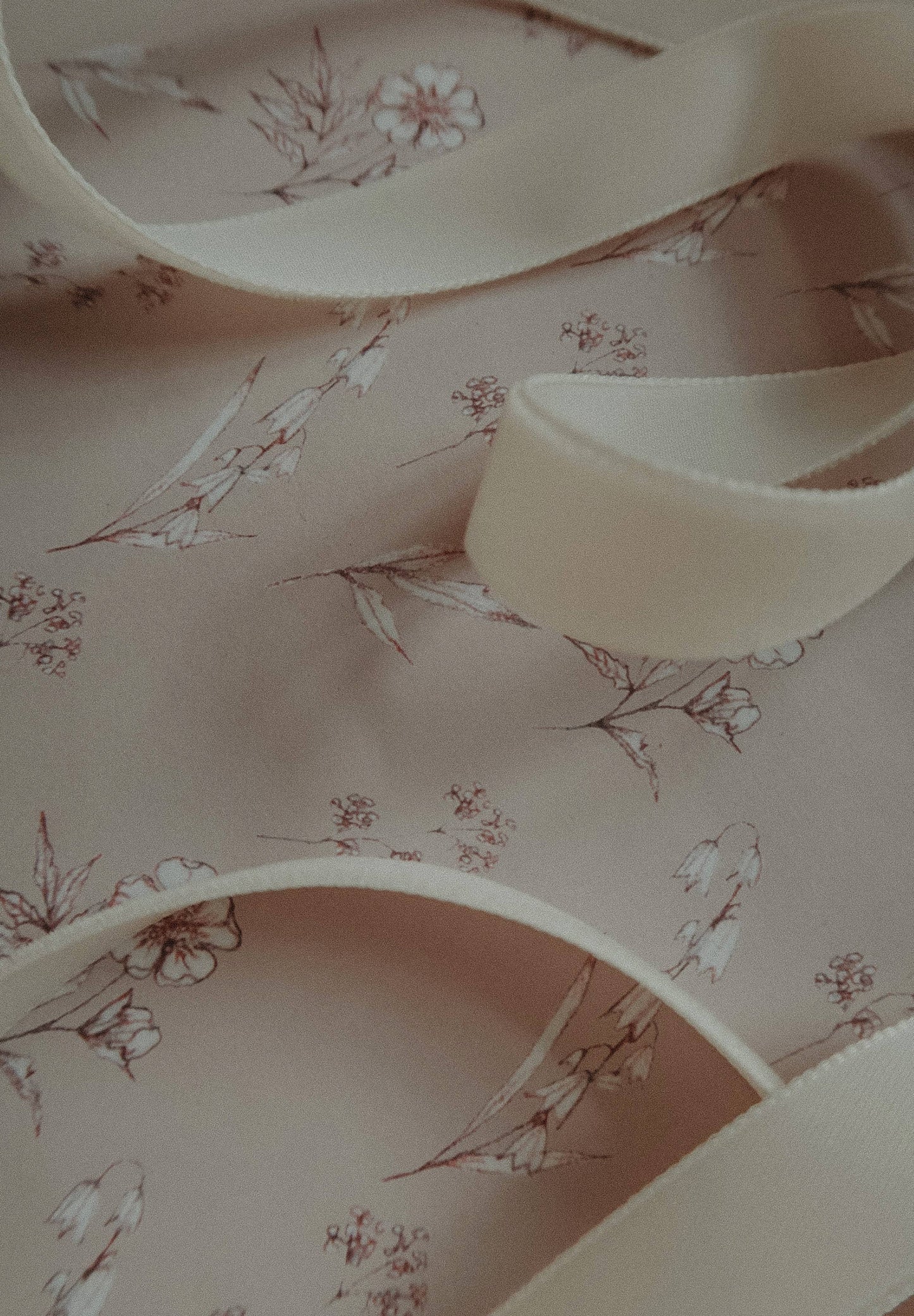 Velvet ribbon PURE WHITE length 2,5m/width 16mm