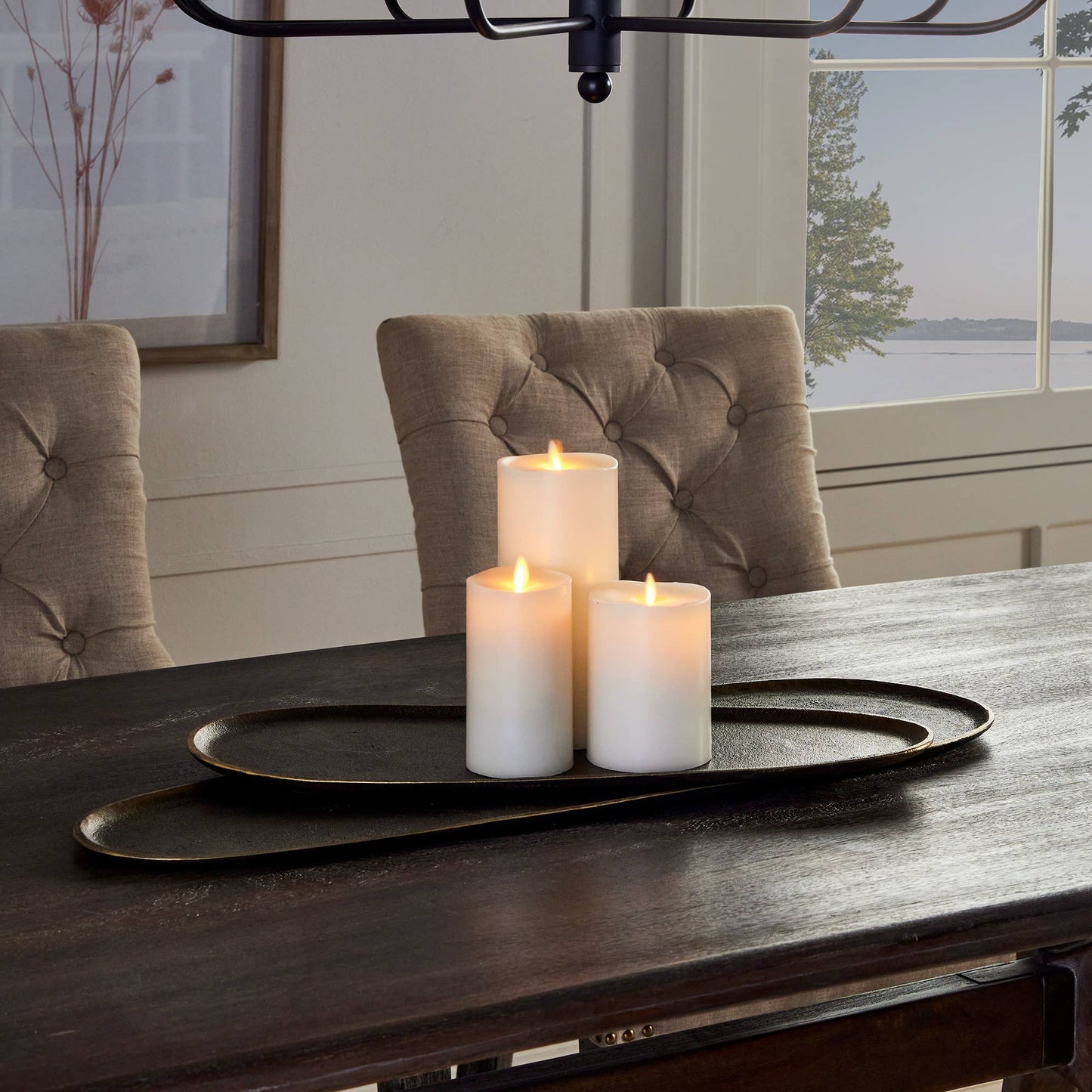 Rosaline Decorative Trays, Set of 2