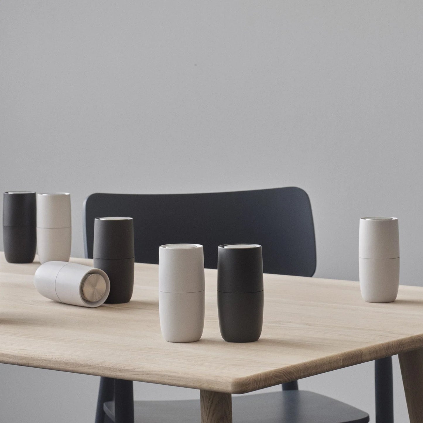 Norman Foster salt + pepper mills