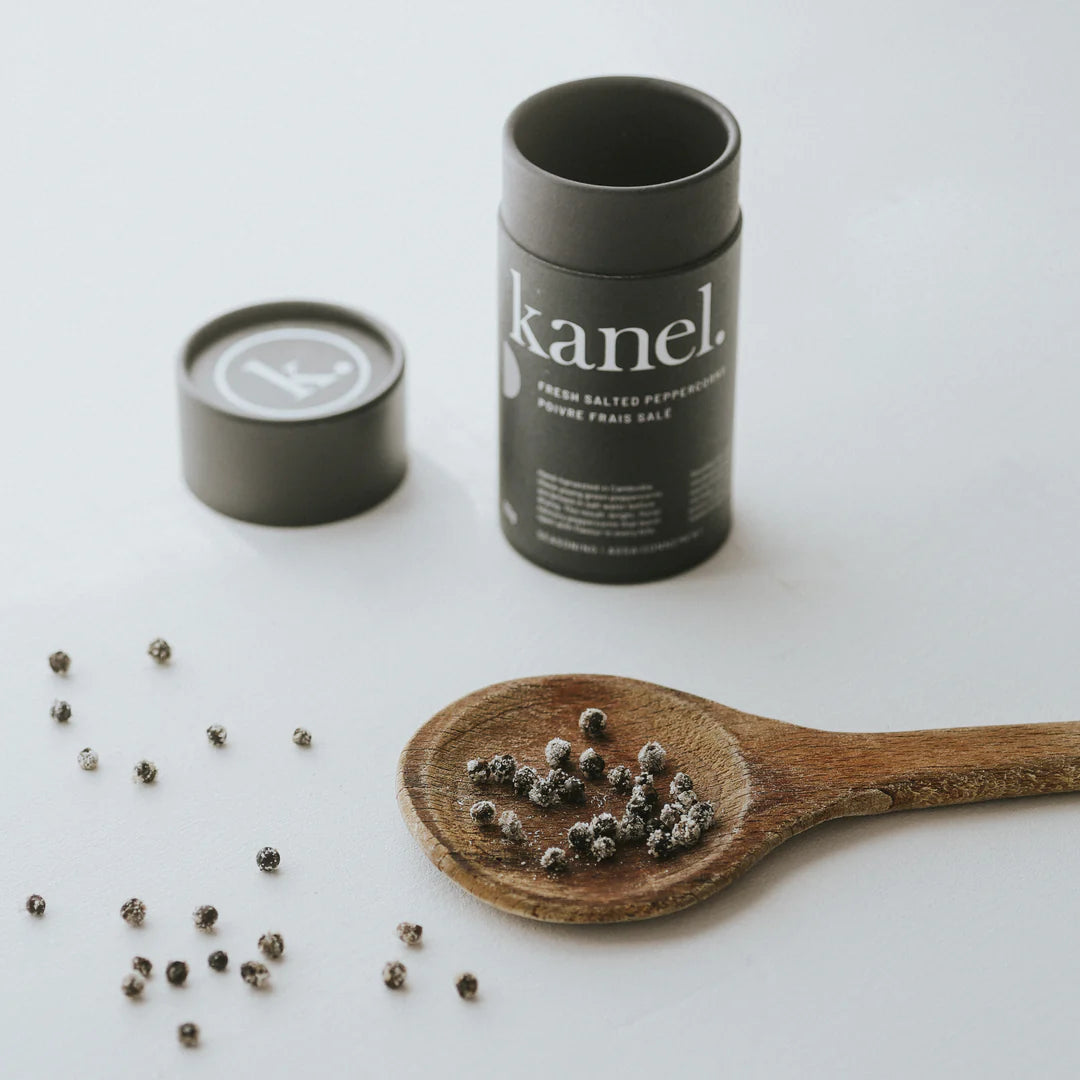 Fresh Salted Peppercorns 70g | Kanel