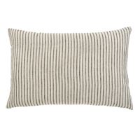16x24 Ticking Stripe Linen Pillow