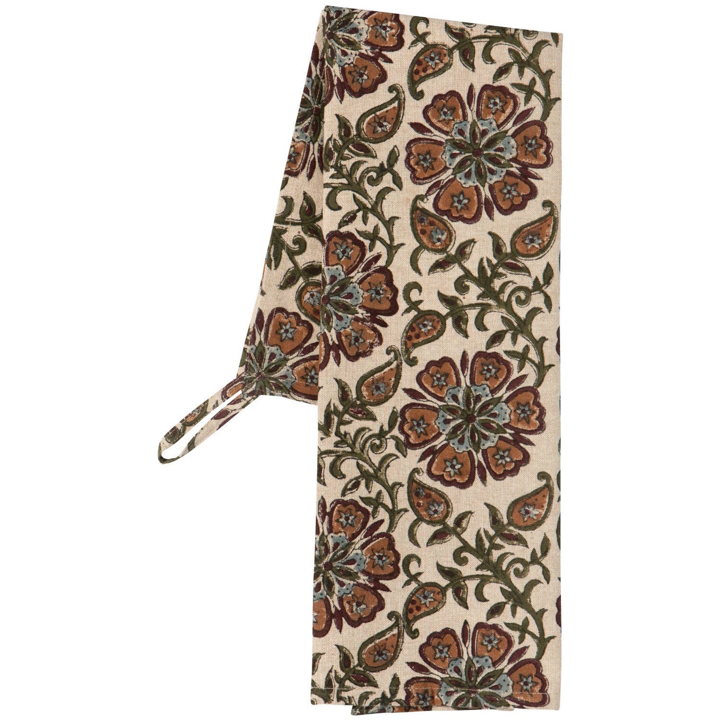 Heirloom Elysian Block Print Dishtowel