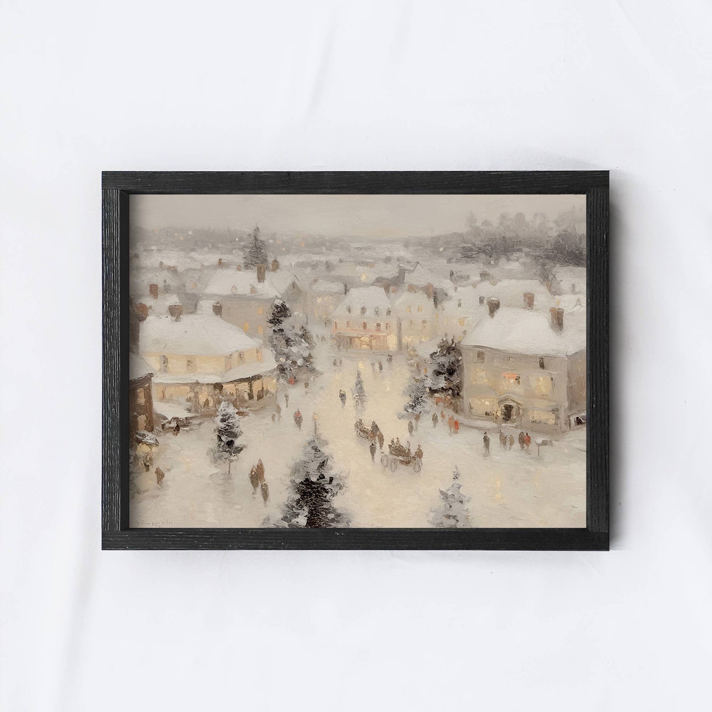 Vintage Christmas Market | Christmas Wood Sign A252