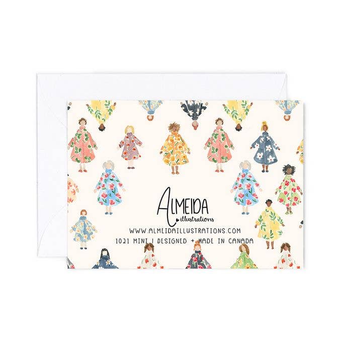 Mini Card - Floral Ladies Enclosure Card - Magnolia Lane co. Home + Garden + Gift