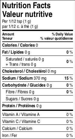 Summer Black Truffle Salt 50g | Kanel