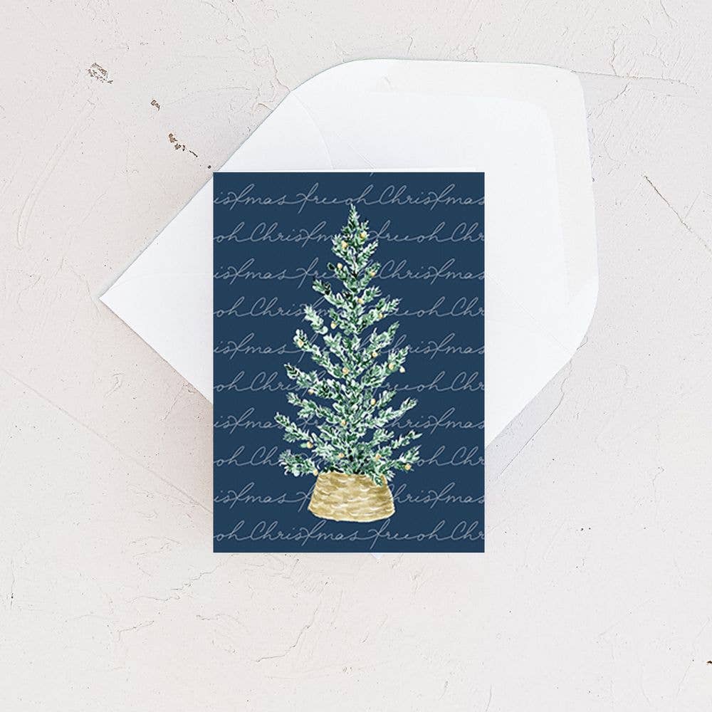 Mini Card - Oh Christmas Tree Enclosure Card