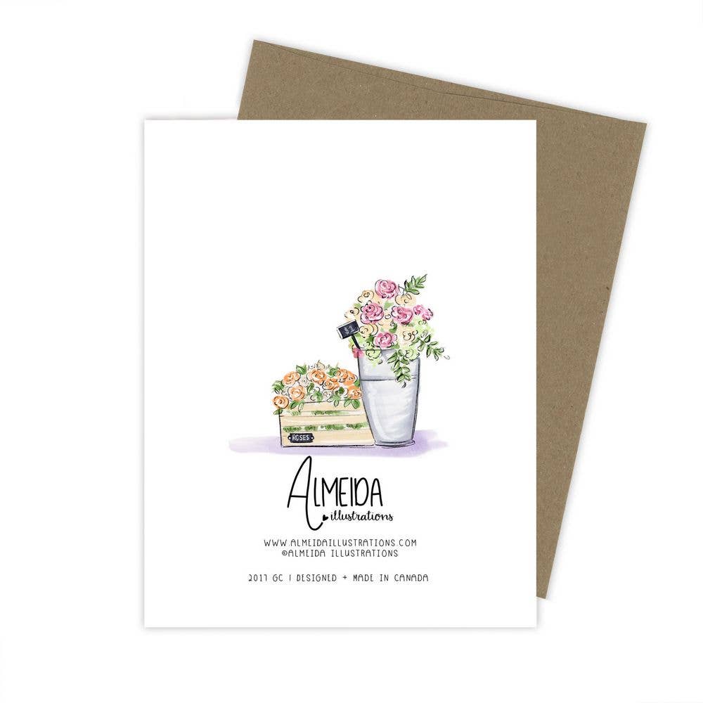 Spring Market Everyday & Any Occasion Greeting Card