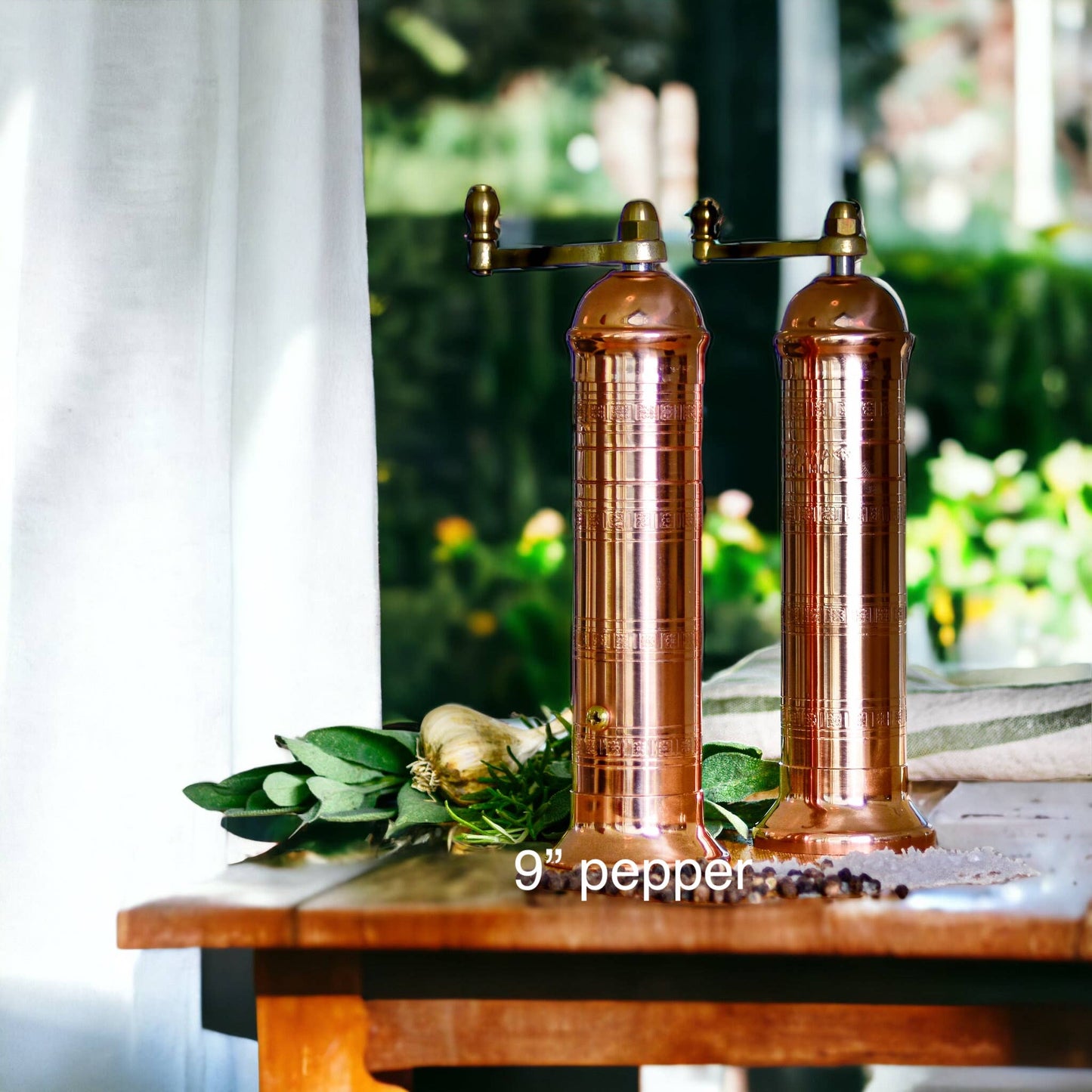 'Copper Mill' - 9" pepper grinder