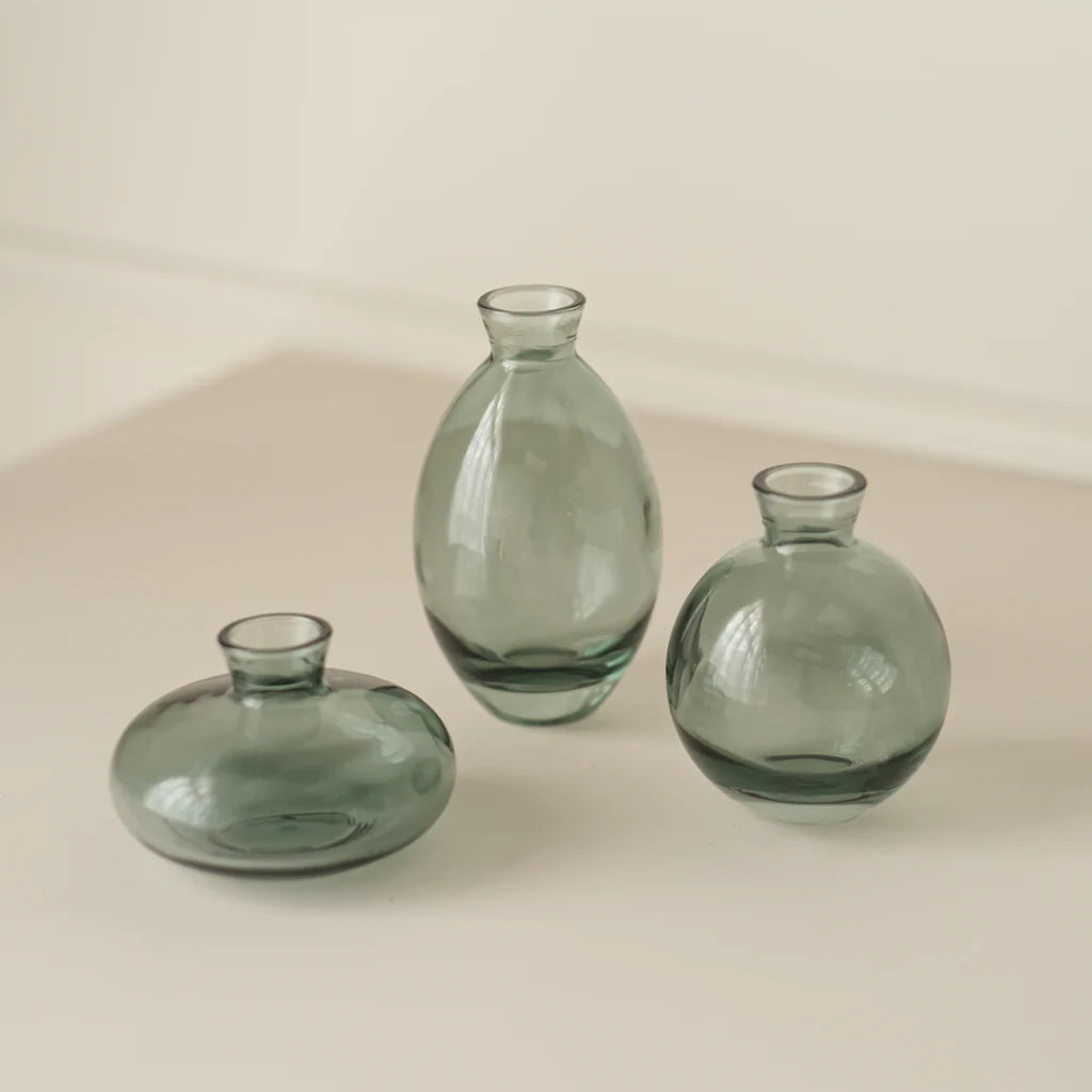Glass Bud Vases - Lake | 3 Sizes