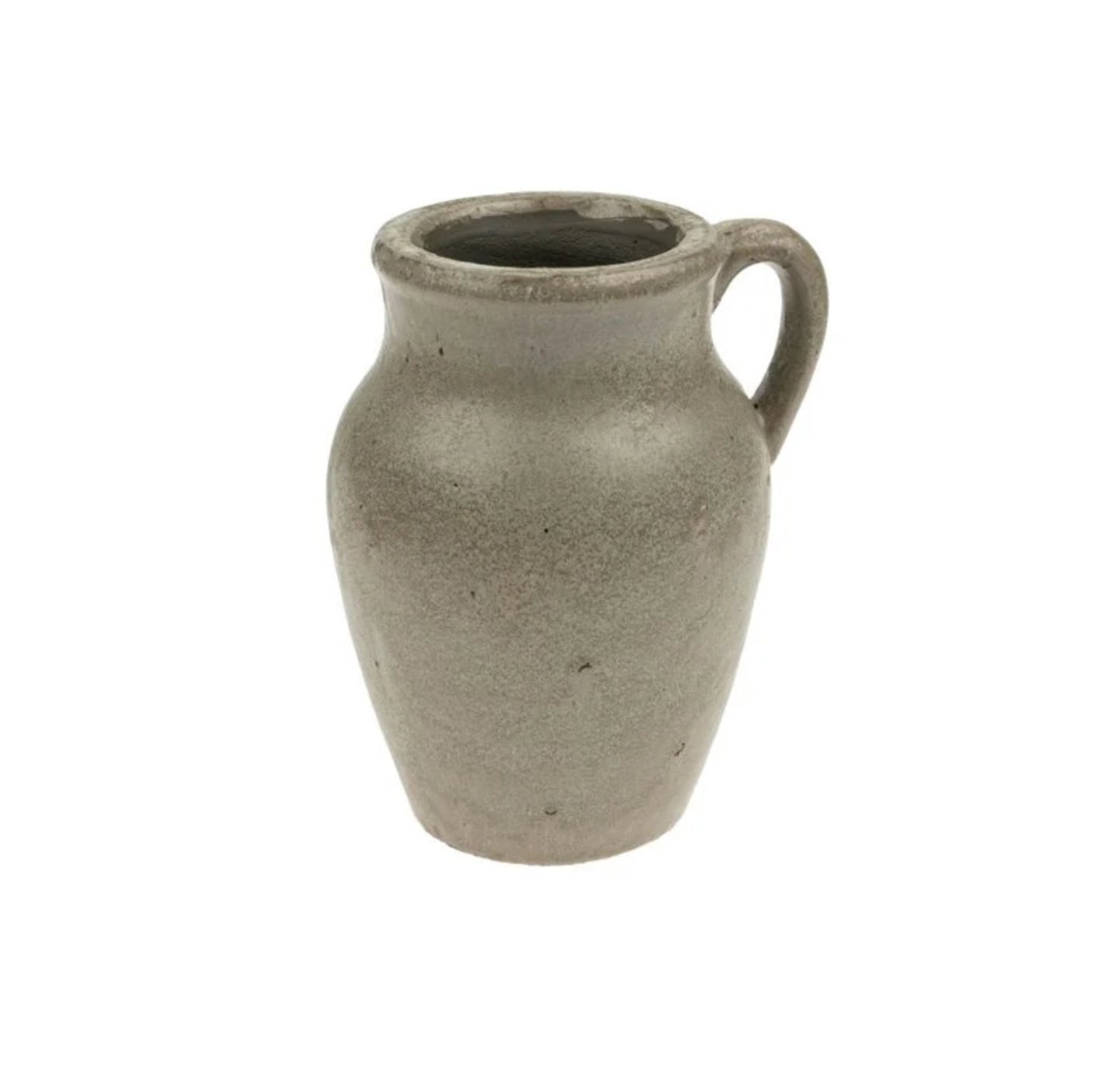 Rhodes Pitcher Vase |Reactive Brown