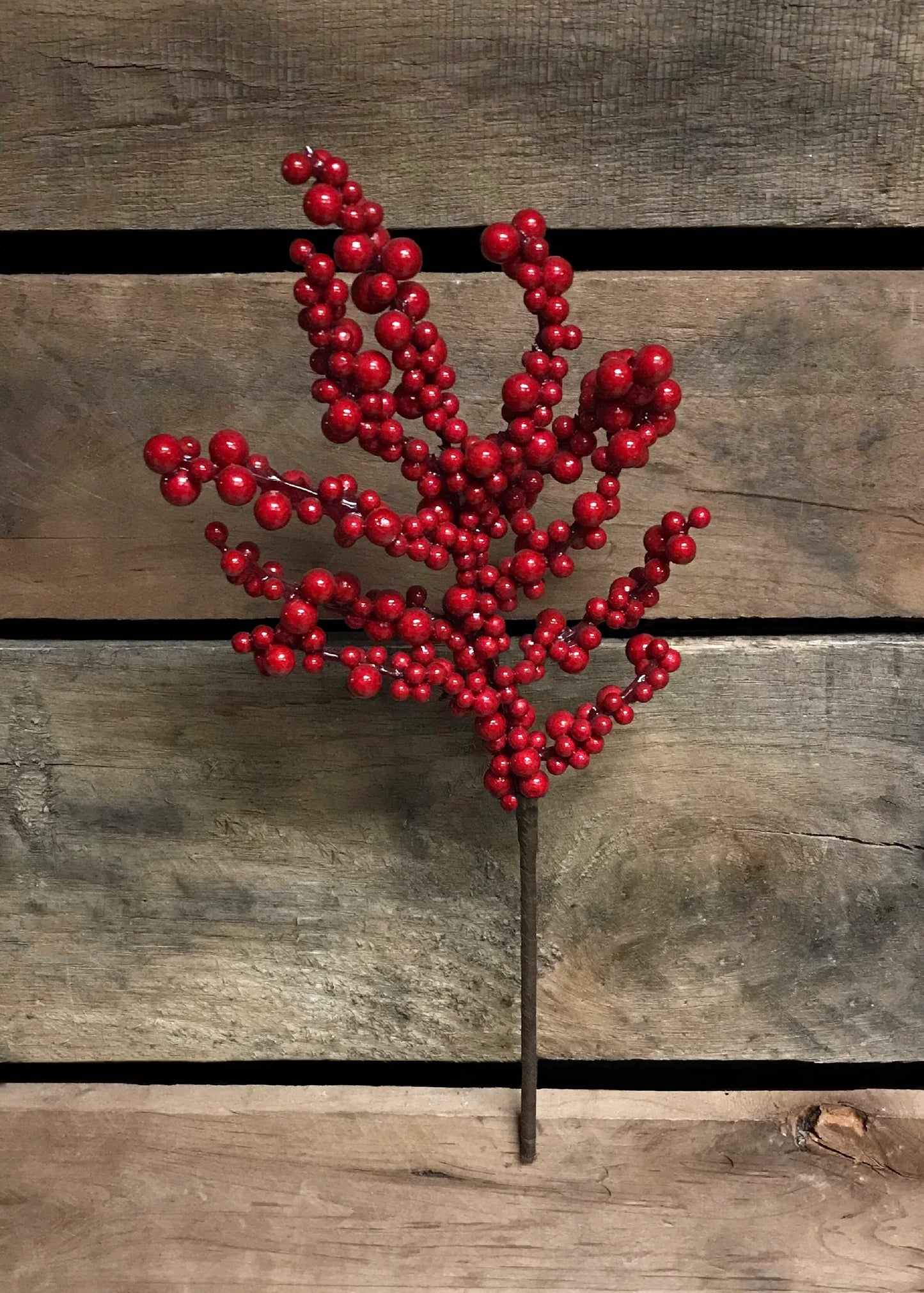 12" RED OUTDOOR BERRY PICK