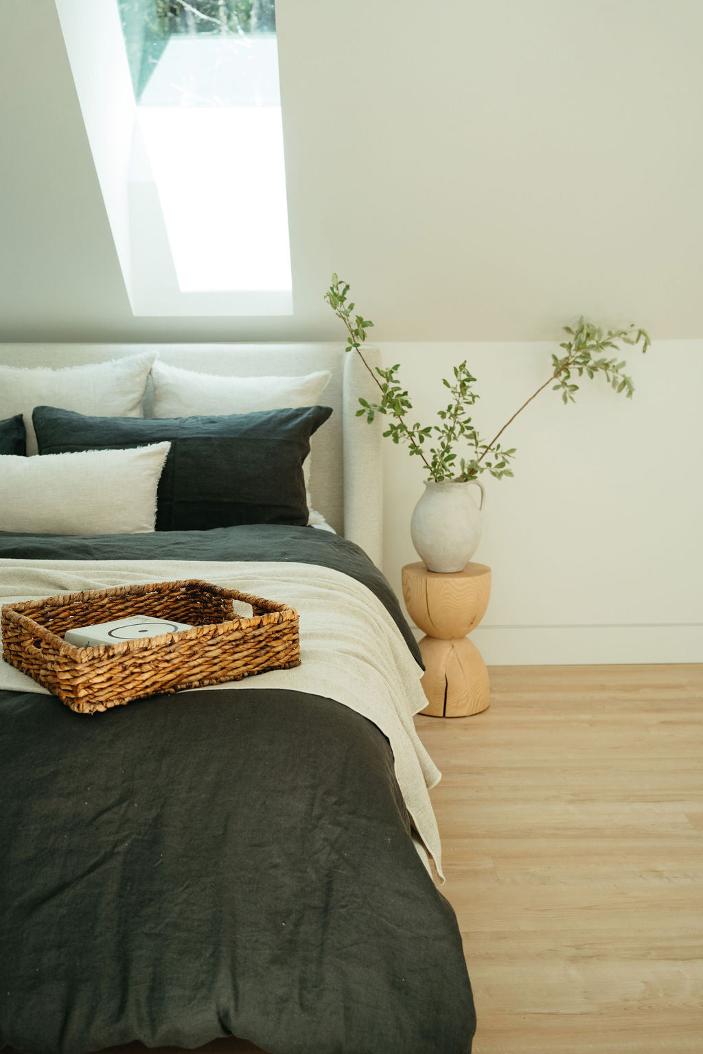 Rhodes Pitcher Vase Large| Ash