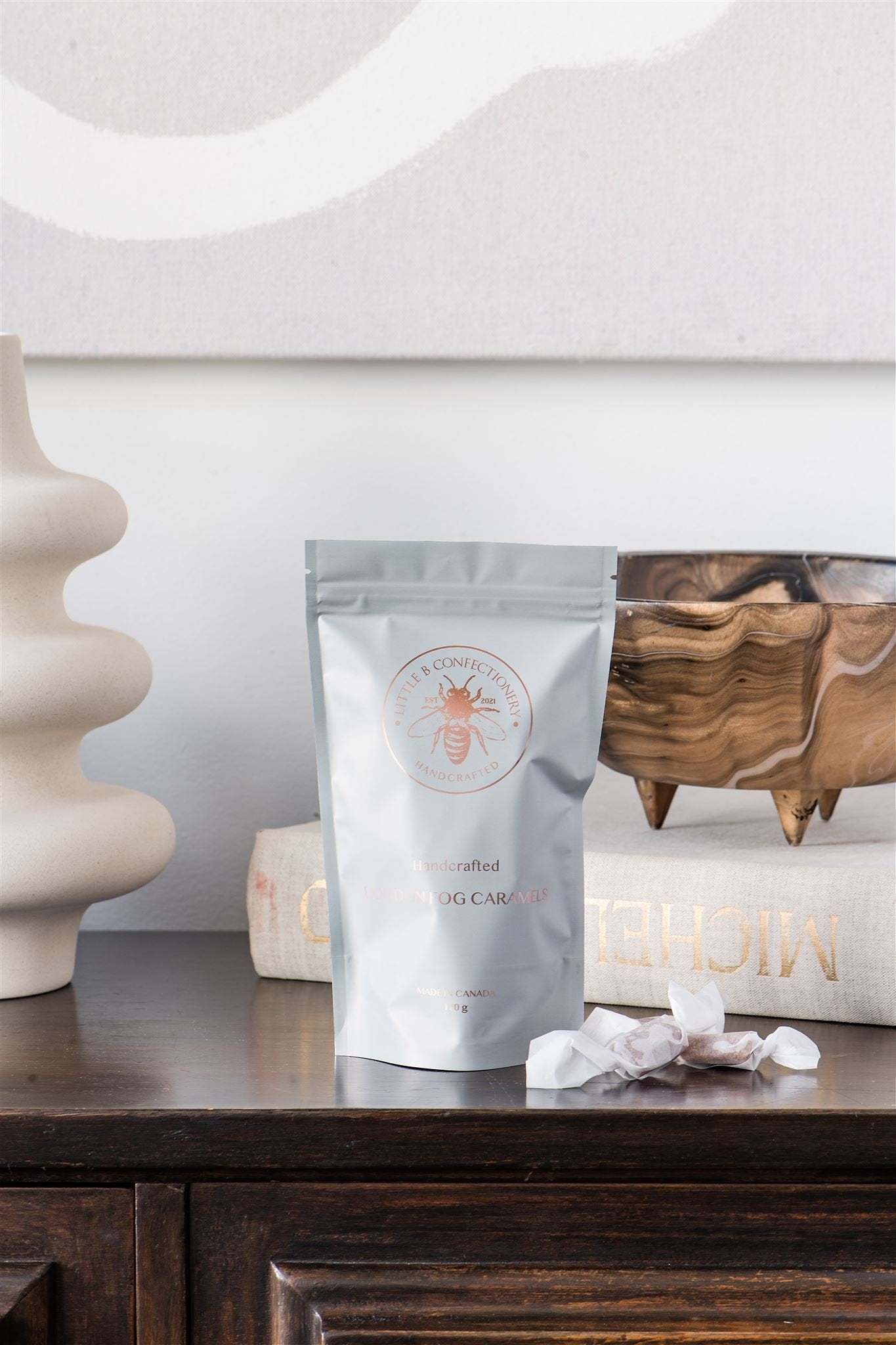 London Fog Caramels 120g | Little B Confectionery