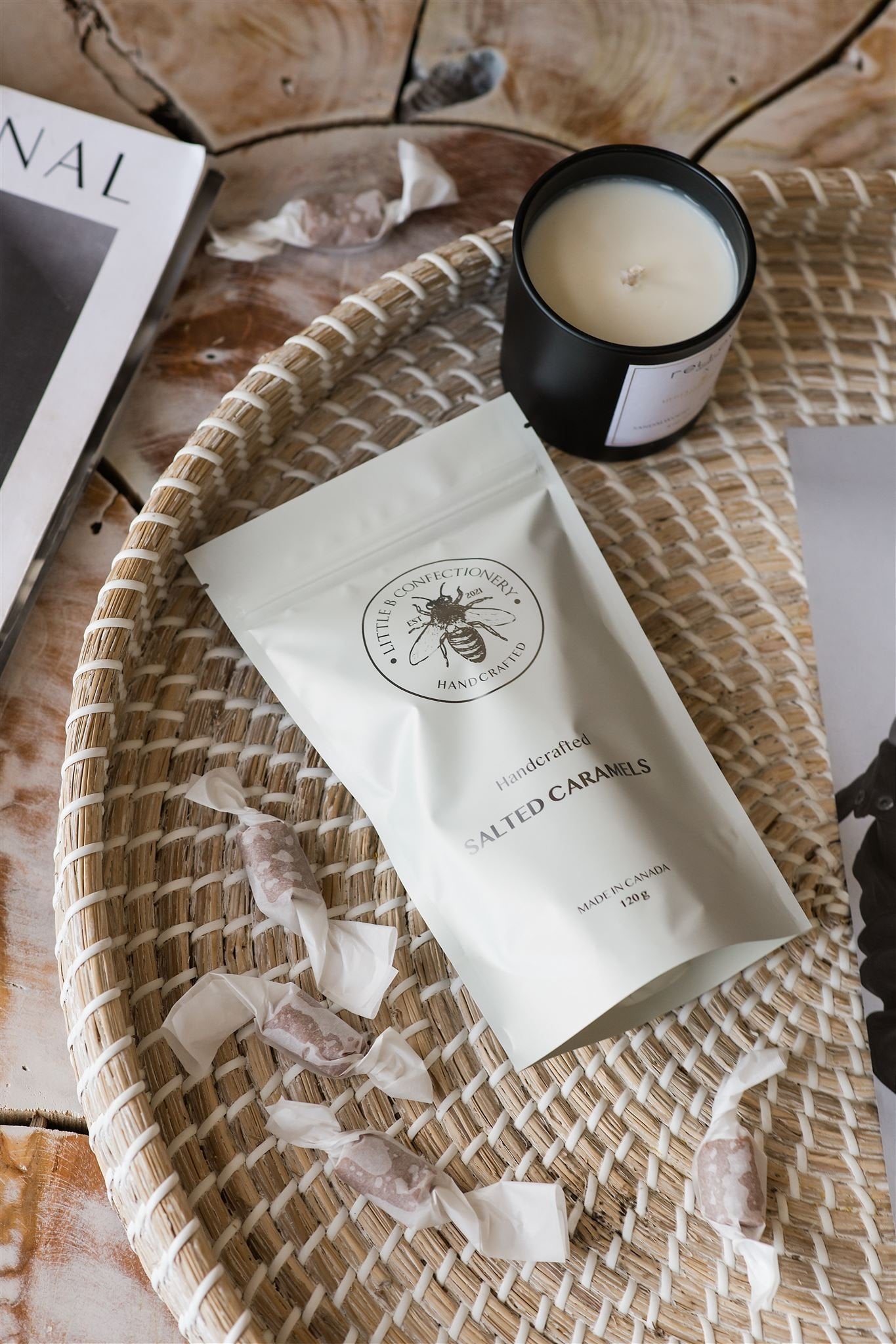 Salted Caramels 120g | Little B Confectionery