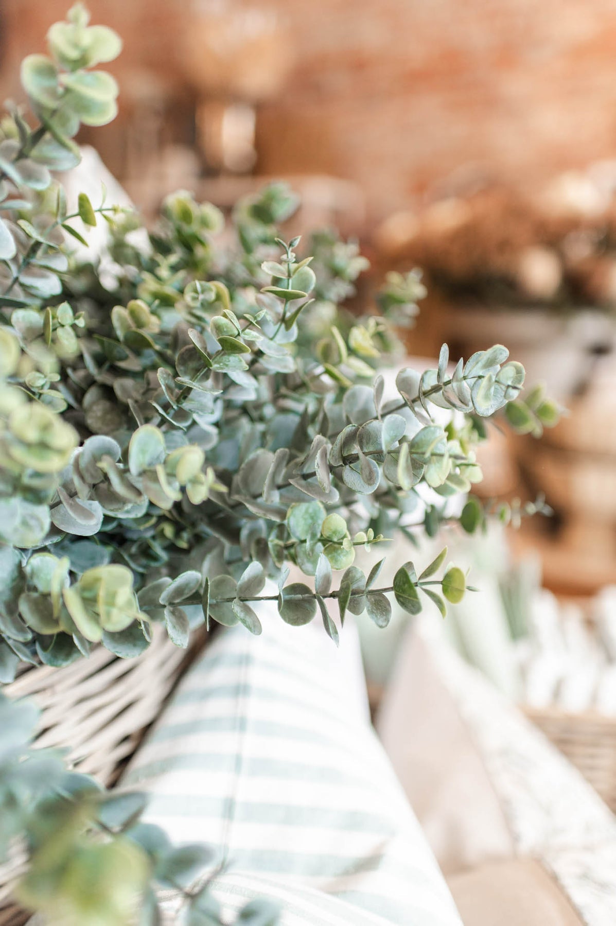 Faux Eucalyptus Branch