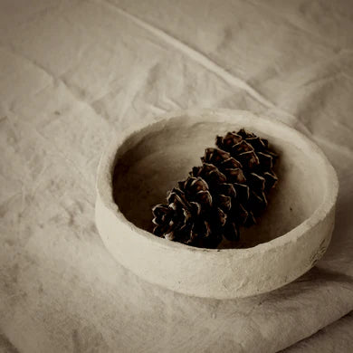 SUSTAIN Sculptural Bowl | Sand