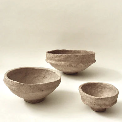 SUSTAIN Sculptural Bowl | Sand