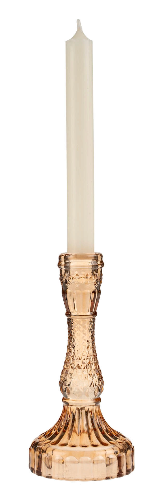 Palazzo Glass Candle Holders | Three Colours