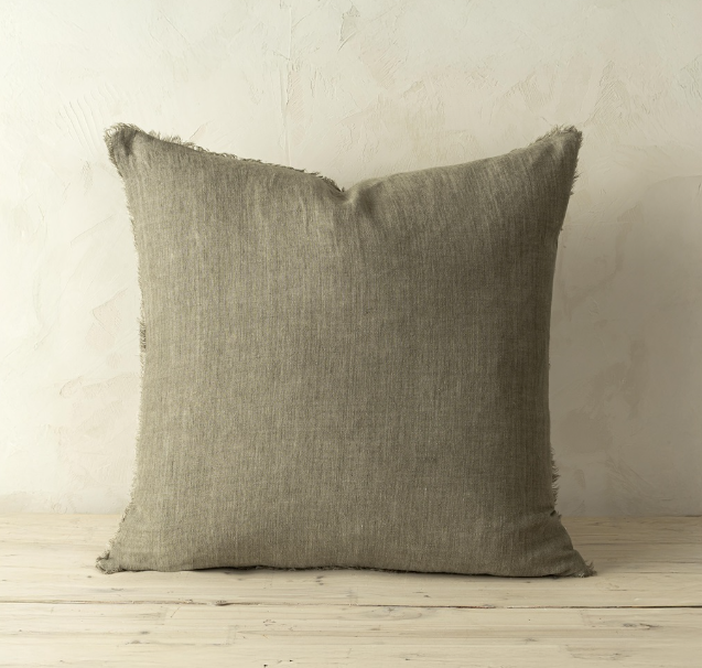 20 x 20 Lina Linen Pillow Mink - Magnolia Lane co. Home + Garden + Gift