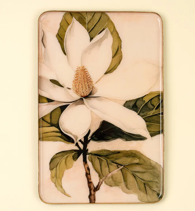 Magnolia Decorative Enameled Tray XL