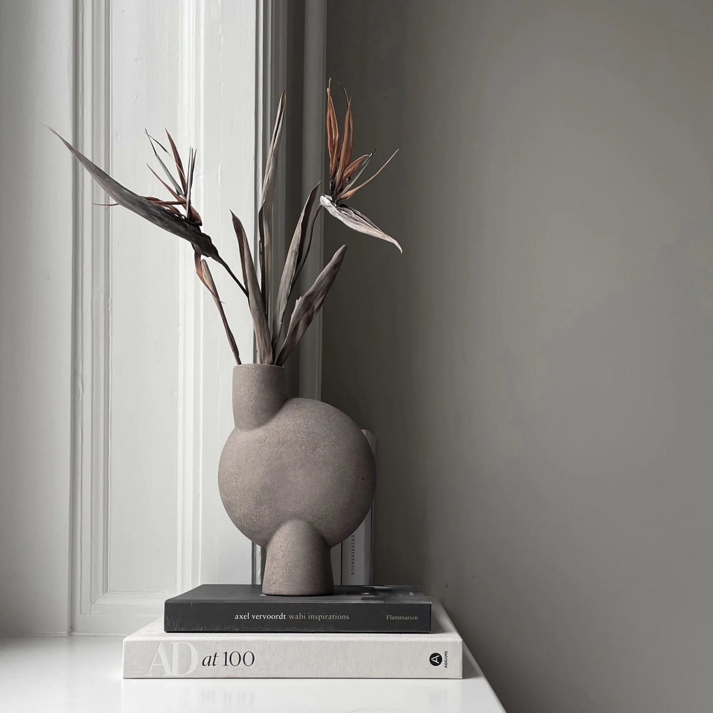 Sphere Vase Bubl, Medio - Taupe, Waterproof