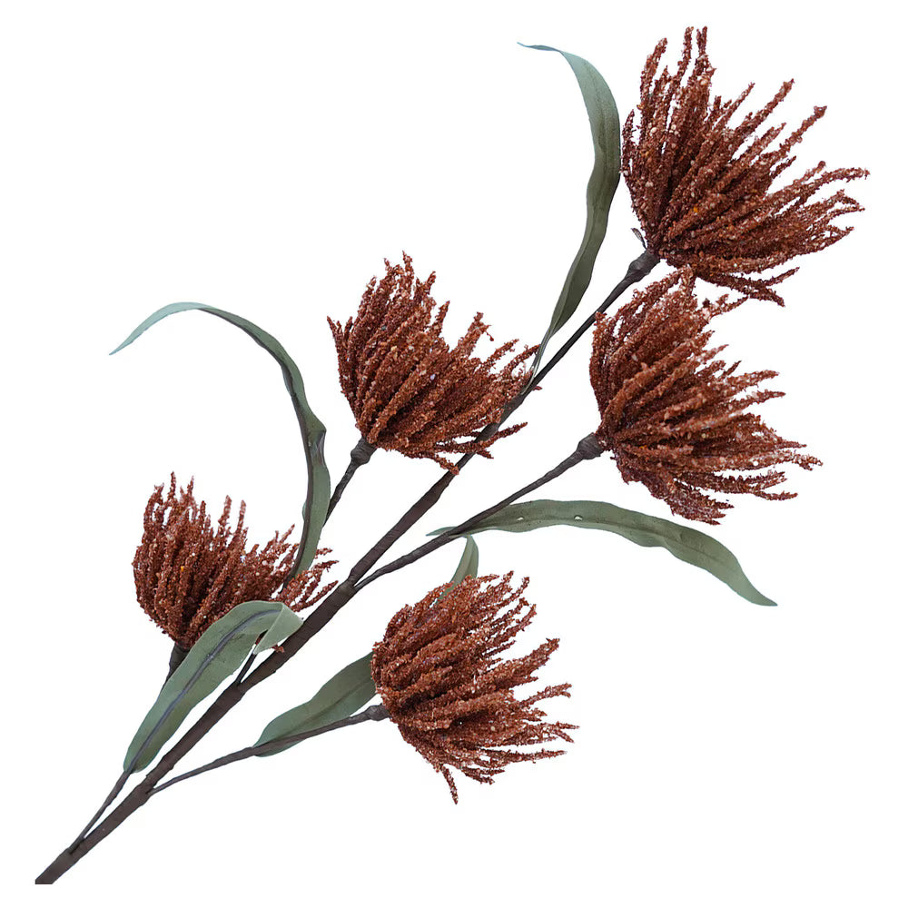 FALL SPRAY BRISTLE BLOSSOM 26" ORANGE