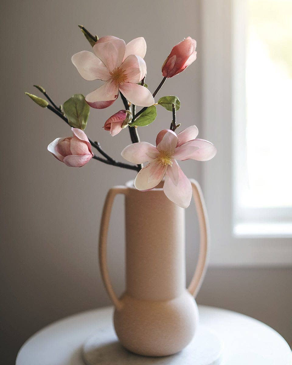Pink Magnolia Stem 20"