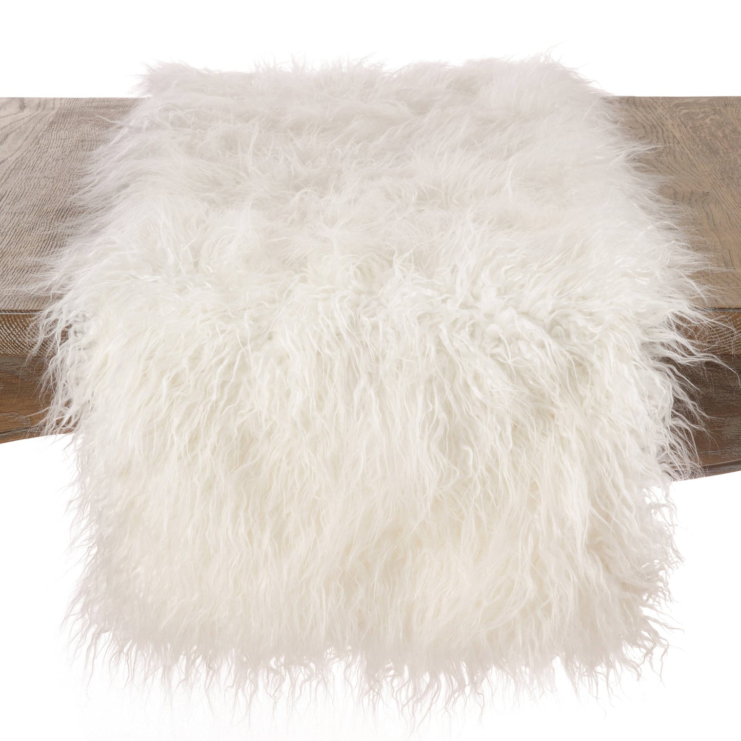 Faux Mongolian Fur Runner