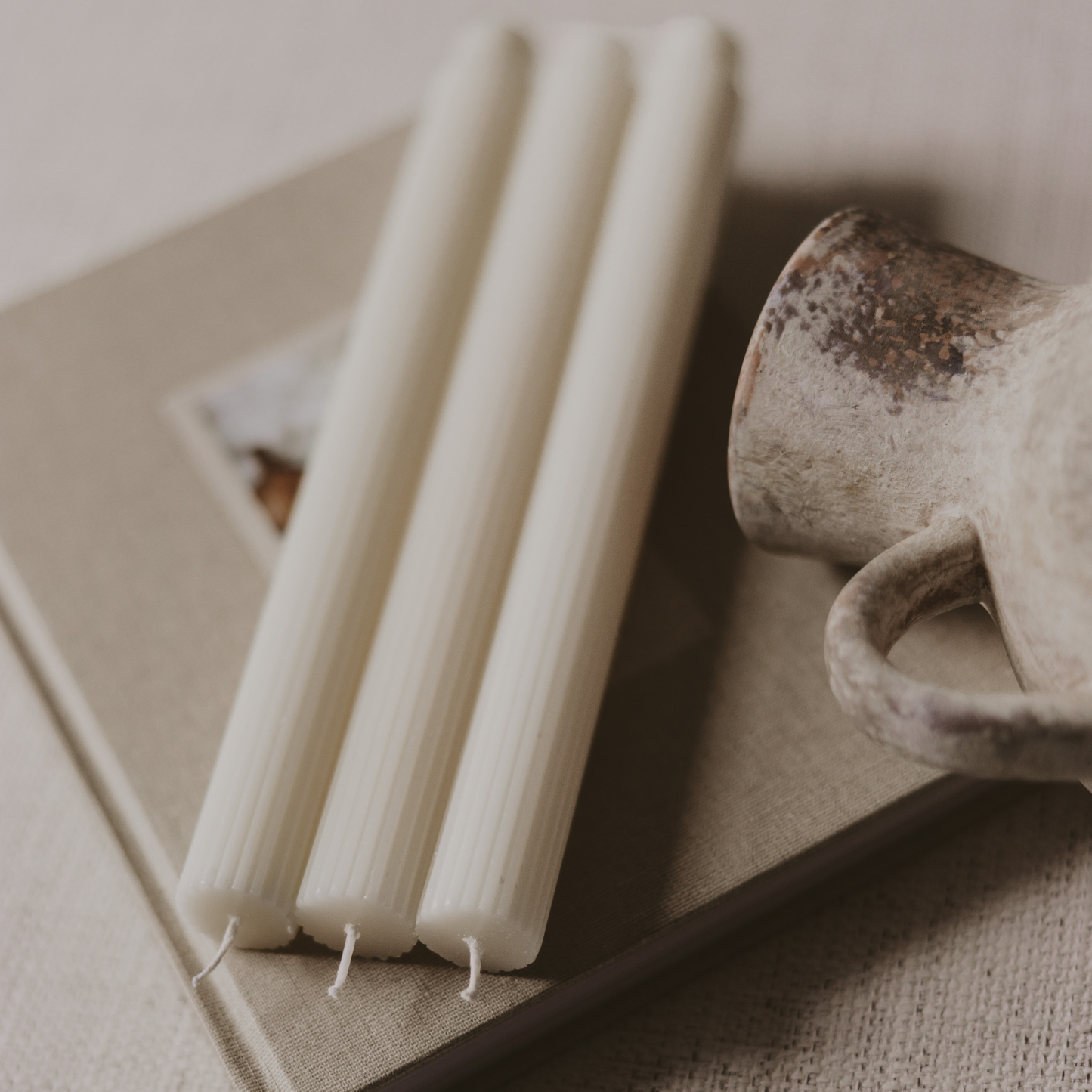 *NEW* Fluted Taper Candles, Set of 3 - Home Decor & Gifts